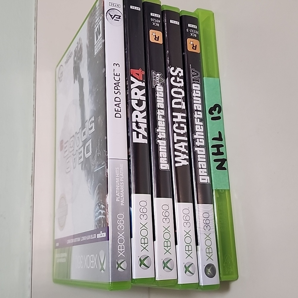 Bundle of 6 Xbox 360 games